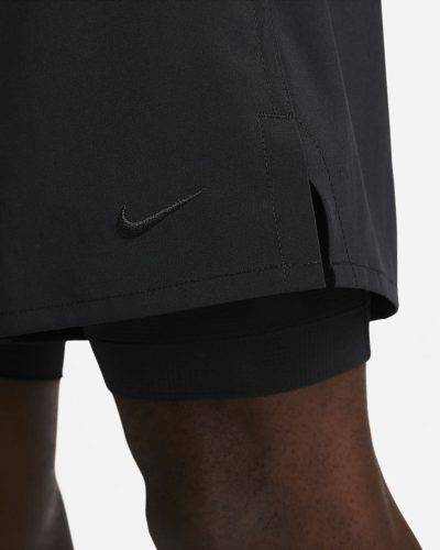 Nike Dri-FIT Unlimited 2in1 Stuttbuxur - Svartar