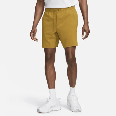 Nike Dri-FIT Unlimited 7" Stuttbuxur - Brúnar