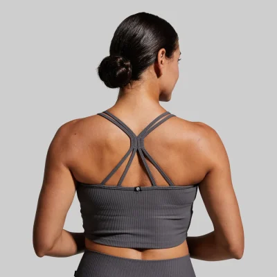 Born Primitive Limitless Sports Bra Grár