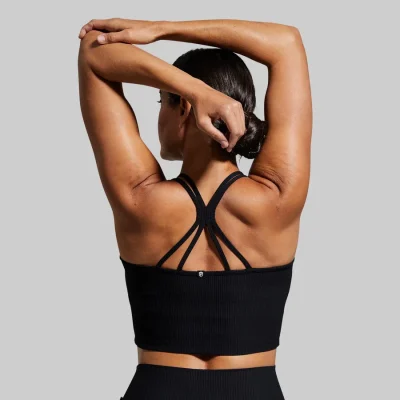 Born Primitive Limitless Sports Bra Svartur