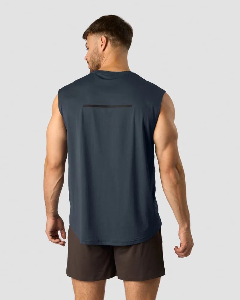 ICIW Stride Sleeveless T-shirt Men Navy2