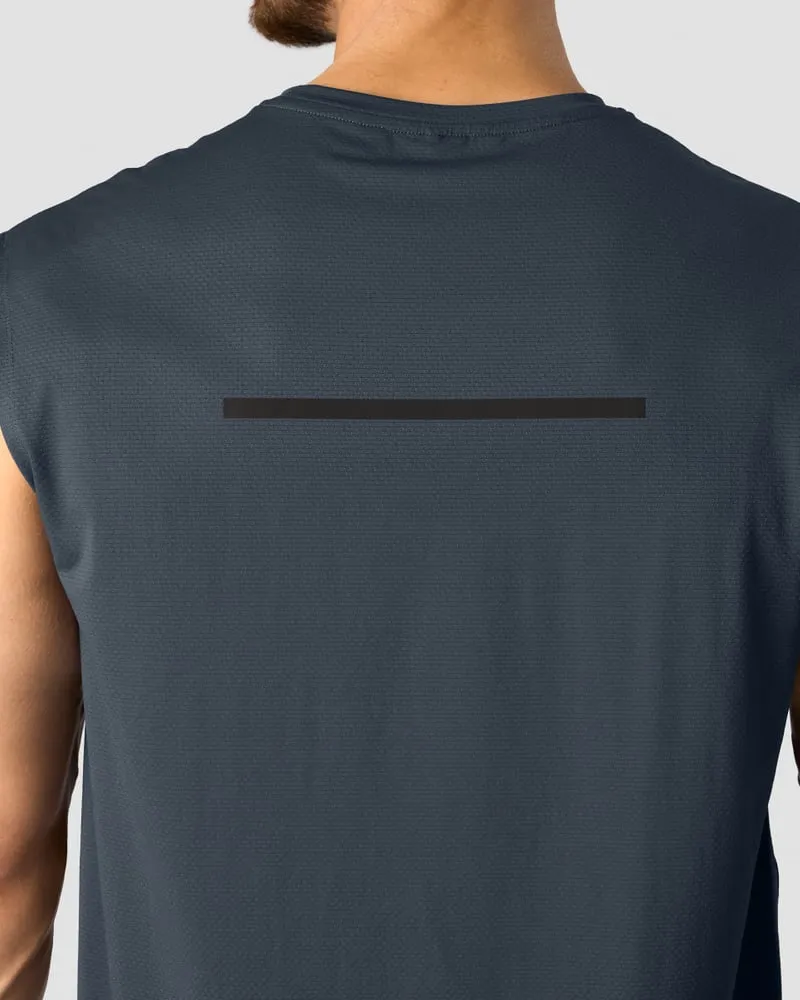 ICIW Stride Sleeveless T-shirt Men Navy4