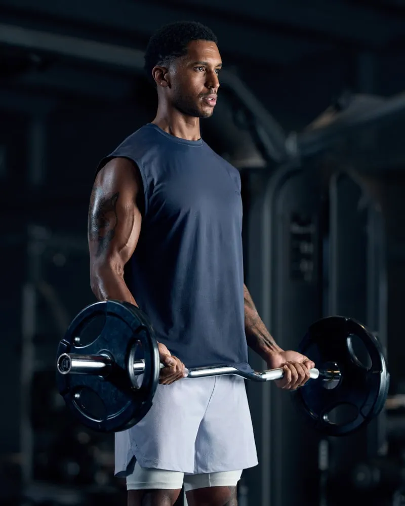 ICIW Stride Sleeveless T-shirt Men Navy8