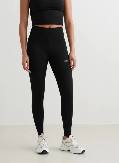 aimn Black Sculpting Tights