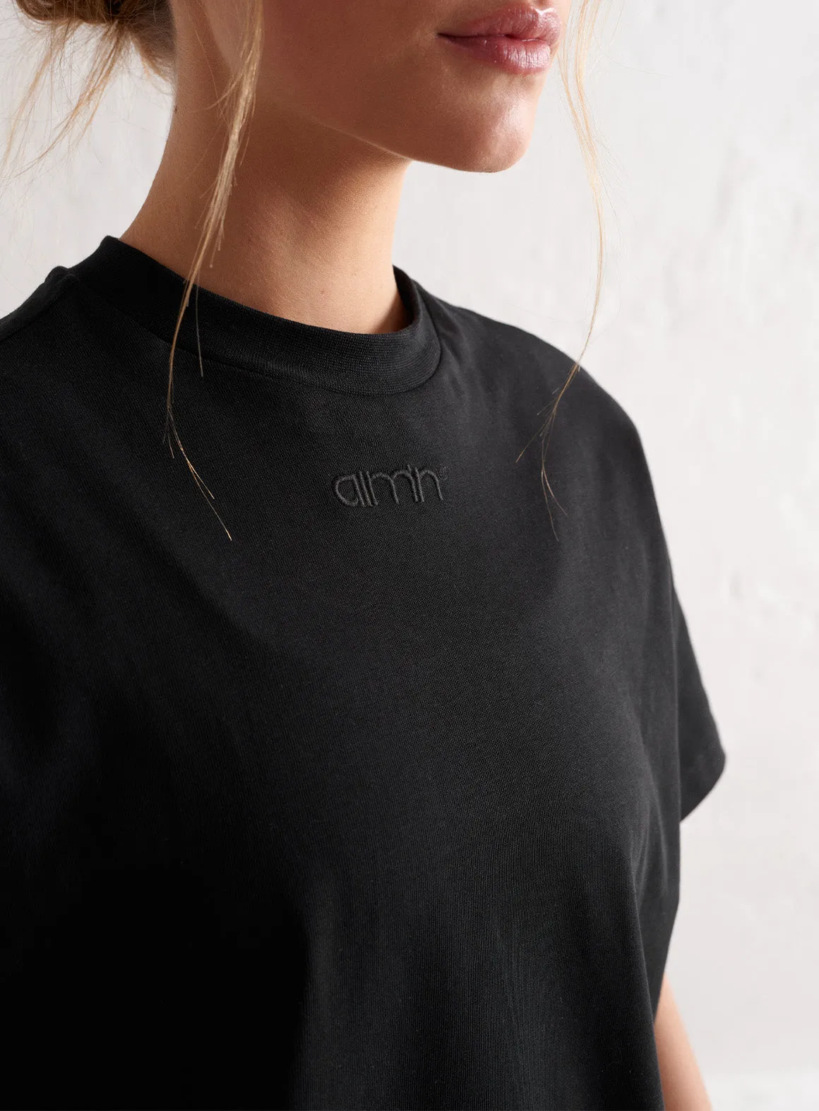 Aim'n Black Boyfriend T-shirt2