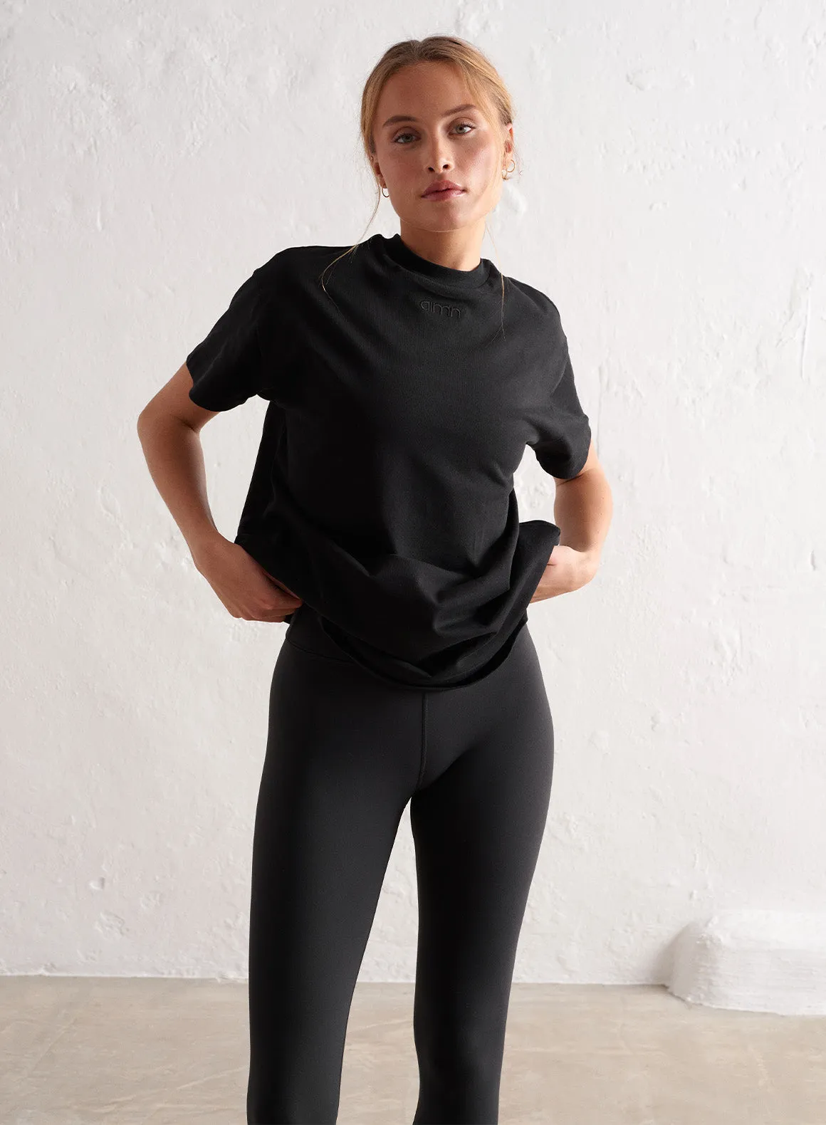 Aim'n Black Boyfriend T-shirt3
