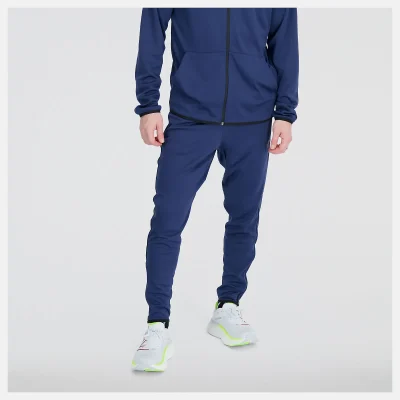 New Balance Men's Tenacity Knit Training Pant Bláar