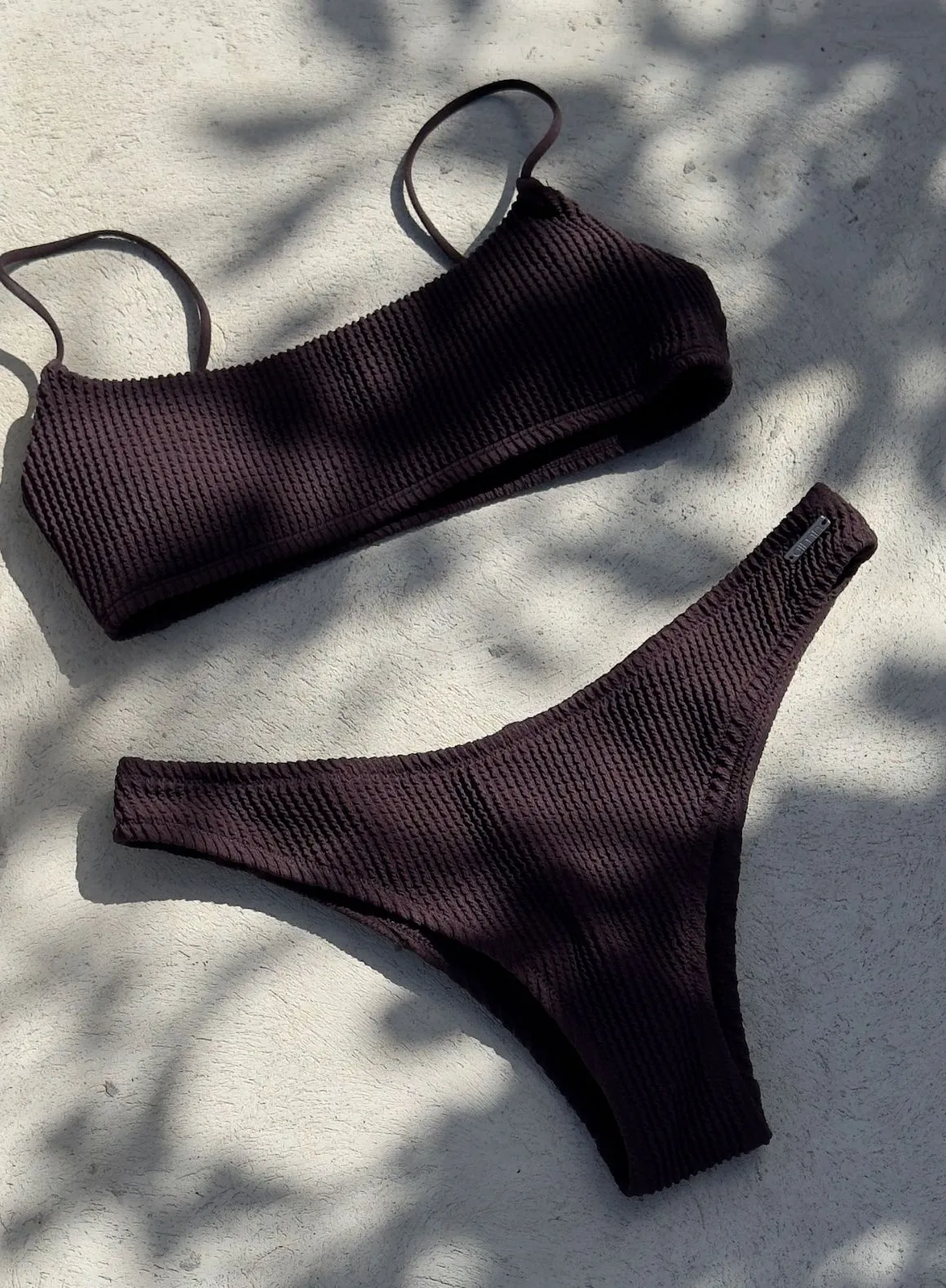 Cacao Capri Sporty Strap Bra6