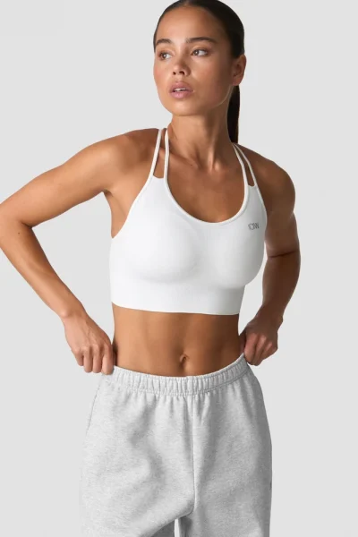 ICIW Define Seamless Sports Bra White