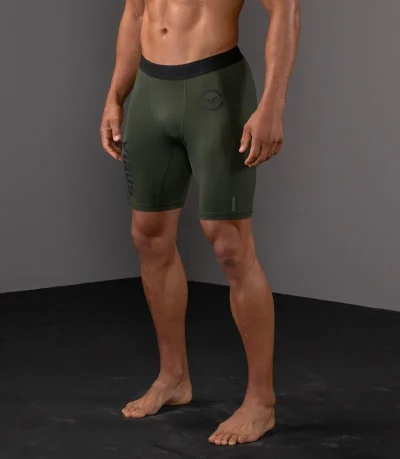 Virus CO14.5 Compression Shorts Evergreen/Black