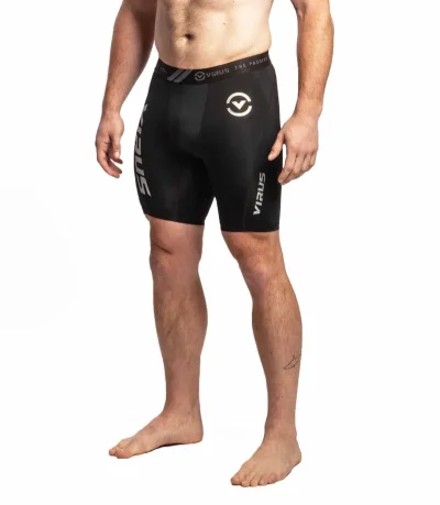 Virus CO14.5 Compression Shorts Black/Silver