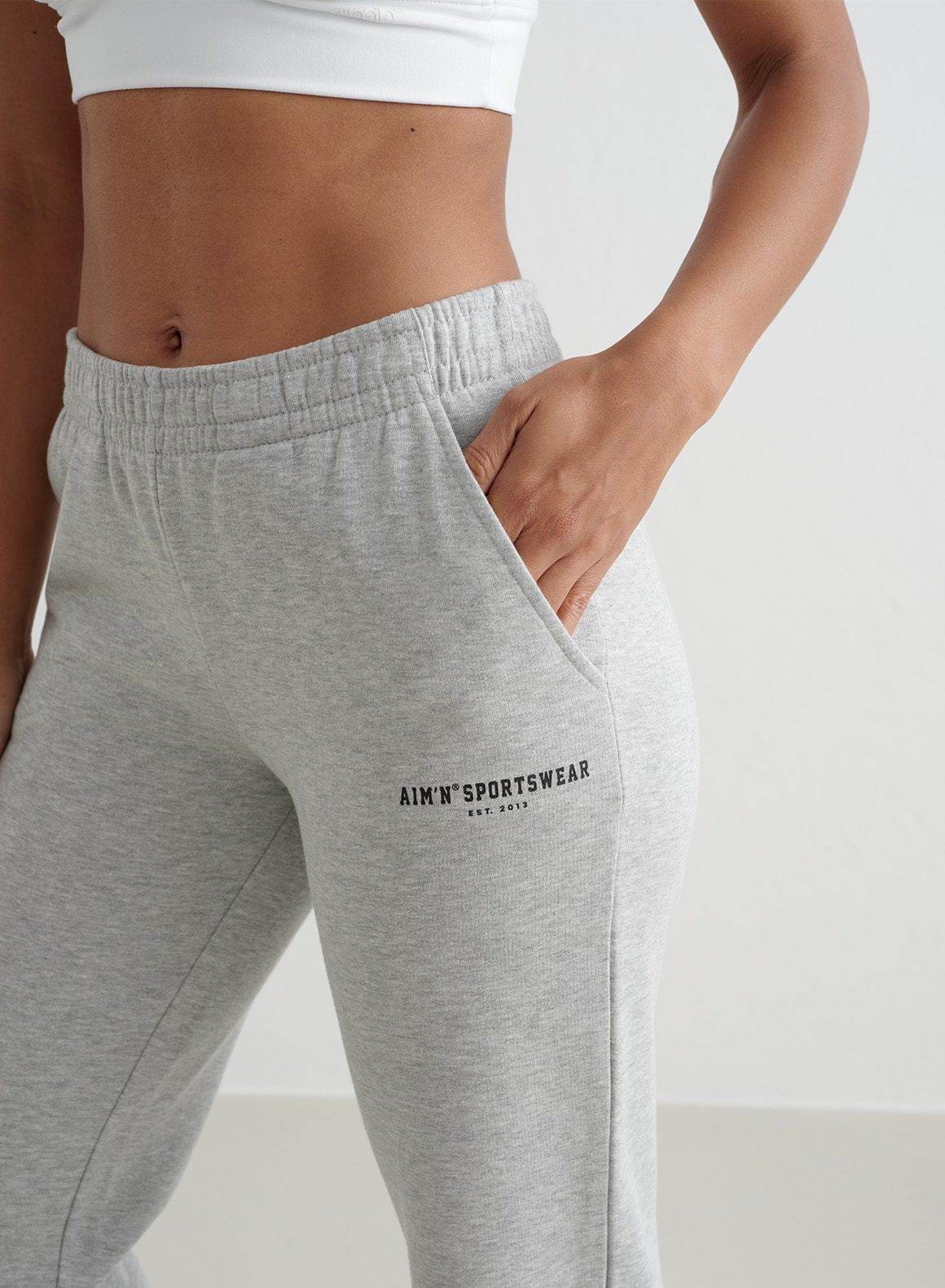 4.GREY MELANGE VERSITY CLASSIC SWEATPANTS_0431