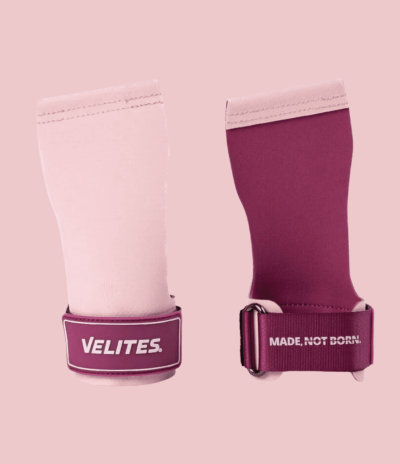 Velites Quad Ultra Hand Grips No Chalk Pink (Fylgir með Anti Odor poki og úlnliðsbönd)