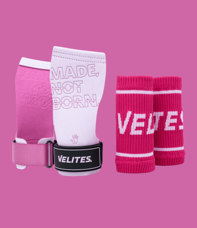Velites Quad Pro Fimleikaólar Bleikar (fylgja með úlnsliðbönd)