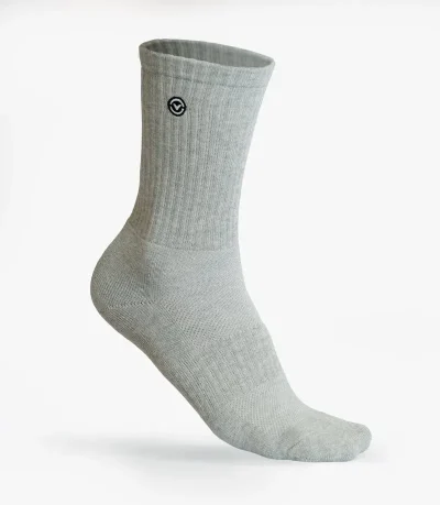 Virus Everyday Crew Sock Gráir