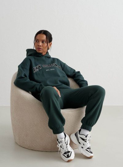 aimn Deep Emerald Varsity Classic Sweatpants