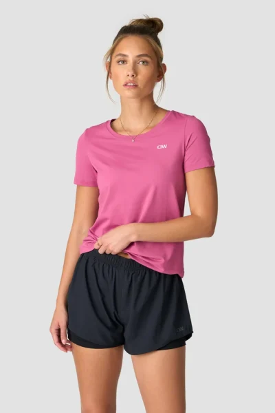 ICIW Training T-Shirt Dark Mauve Kvenna