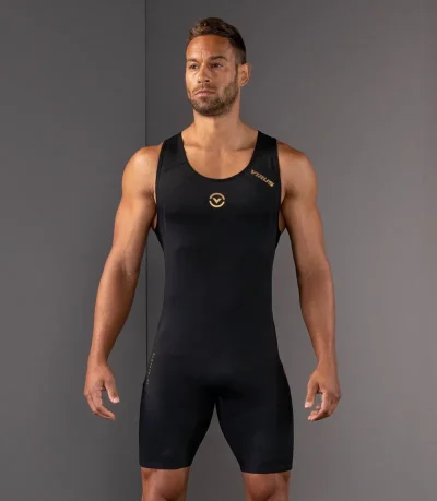 Virus Elevate V2 Singlet Black/Gold Karla