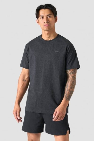 ICIW Everyday Cotton T-Shirt Men Grey Melange