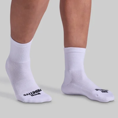 Born Primitive Performance Half Sock Hvítir