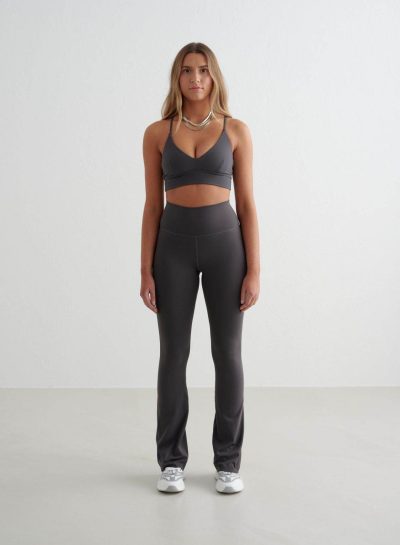 aimn Shadow Grey Sense Flare Tights
