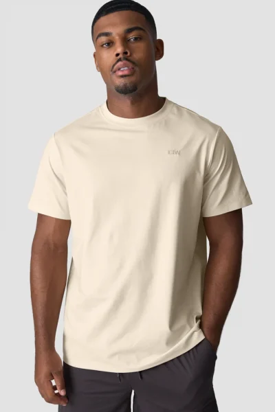 ICIW Everyday Cotton T-Shirt Men Cream