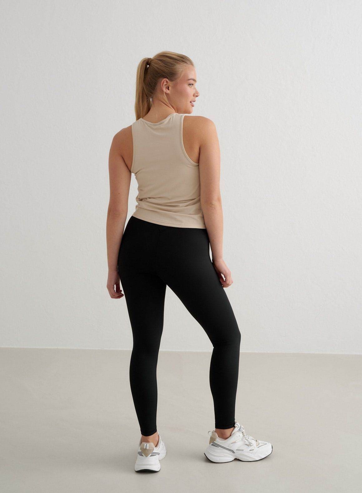 CAFE AU LAIT SOFT BASIC SINGLET_4810