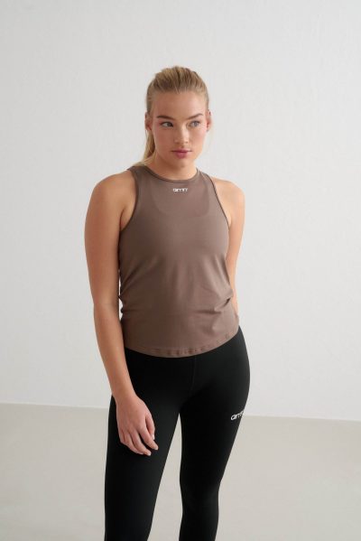aimn Macchiato Soft Basic Singlet