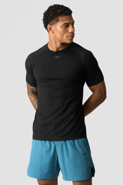 ICIW Sculpt Seamless T-Shirt Svartur