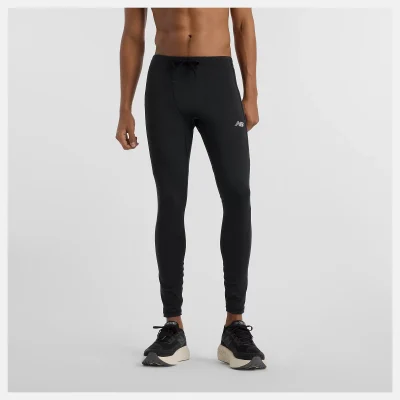 New Balance Sleek Pocket Tight Svartar Karla