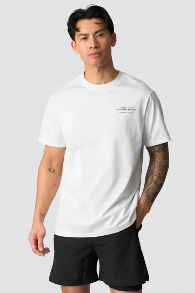 ICIW Everyday Cotton T-Shirt Print Hvítur Karla
