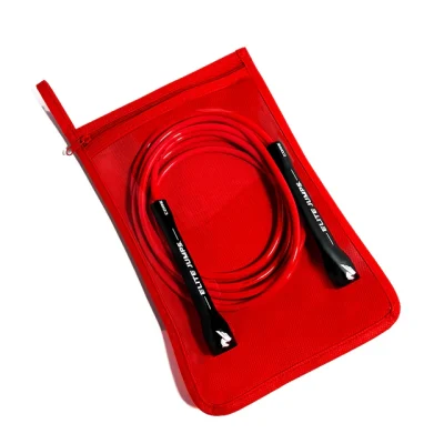 Elite Jumps Zipper Jump Rope Storage Bag - Clear Front