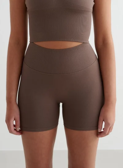 aimn Macchiato Shape Seamless Hotpants