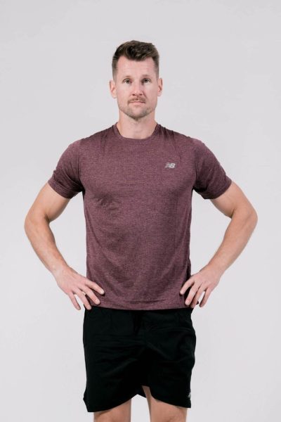 New Balance Athletics T-Shirt Purple Karla