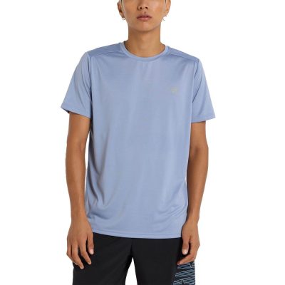 New Balance Performance T-Shirt Dusk Shower Blue Karla