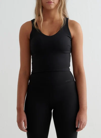 aimn Black Sense Bralette