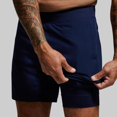 Born Primitive Versatile Short W/ Compression 7inch Navy