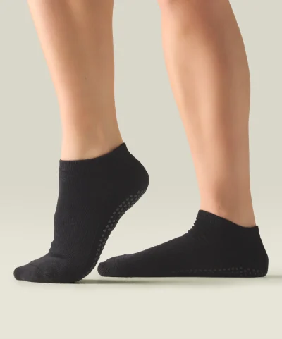 Move Active Classic Low Rise Grip Socks Classic Black