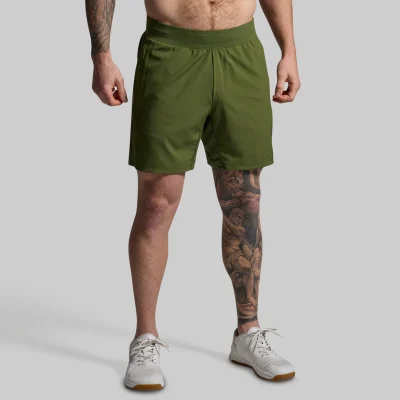 Born Primitive Versatile Short 7inch Military Green