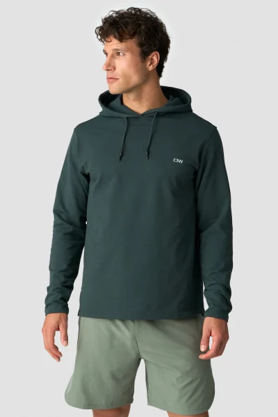ICIW Stride Hoodie Men Dark Green