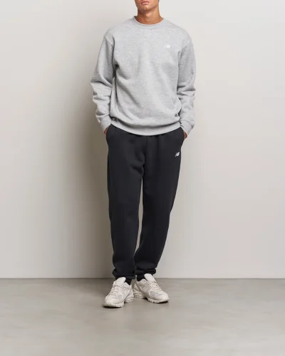New Balance Sport Essentials Fleece Síðbuxur Svartar Karla