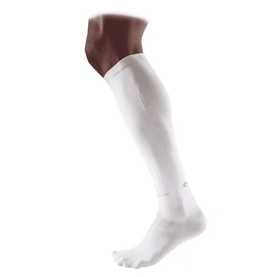 McDavid Elite Recovery Compression Hlaupasokkar Hvítir