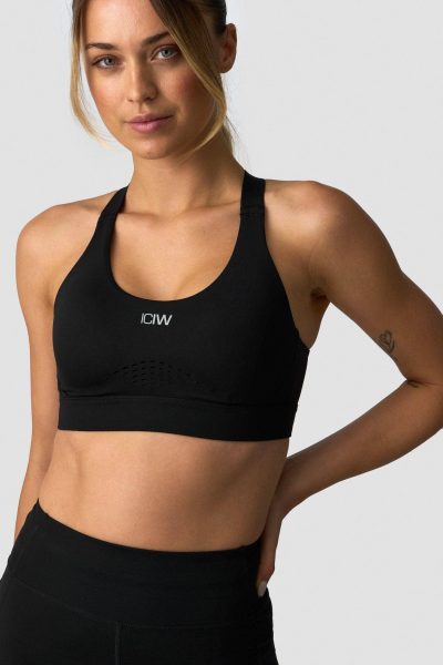 ICIW Essential High Intensity Sports Bra Black