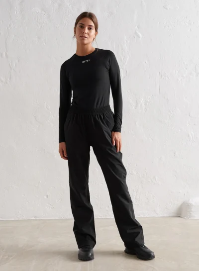 aimn Black Waterproof Pants