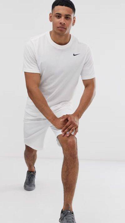 Nike Dri-FIT Training AR60 T-Shirt Hvítur