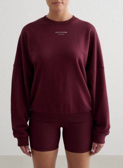 aimn Cherry Apparel Terry Sweatshirt