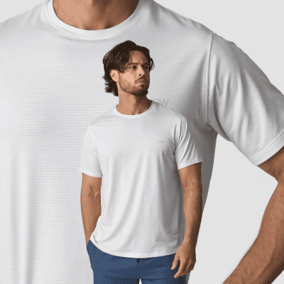 ICIW Stride T-shirt Drirelease White Karla