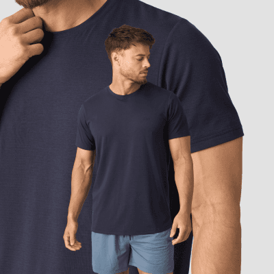 ICIW Stride T-shirt Drirelease Navy Karla