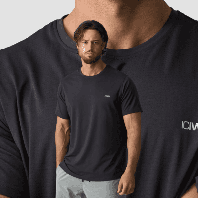ICIW Stride T-shirt Drirelease Dark Grey Karla