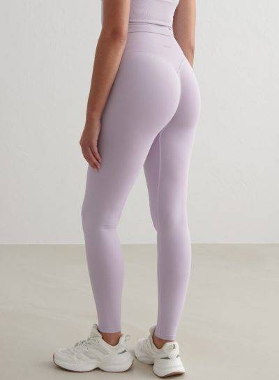 aimn Pale Lavender Shape Seamless Tights